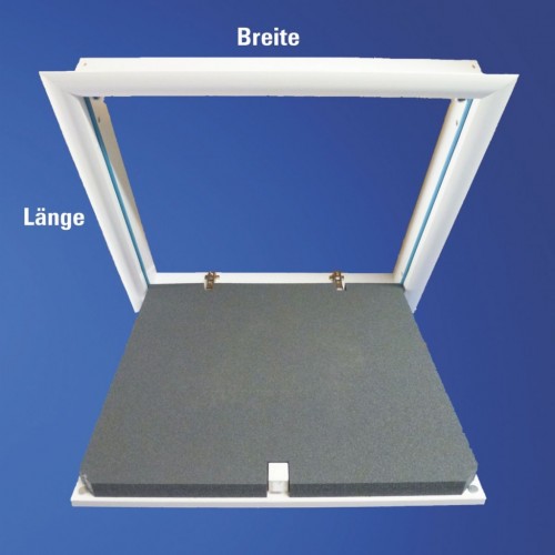 Wellhöfer DECKENTÜRE: OHNE Treppe | mit WS 3D oder 4D | 60 x 60 cm