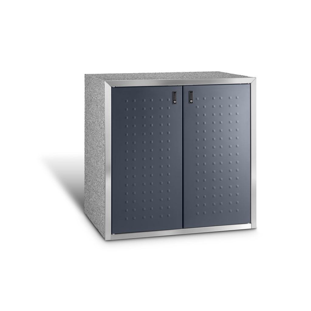 Paul Wolff Mülltonnenbox SILENT 122 Doppelschrank 2x120 Liter