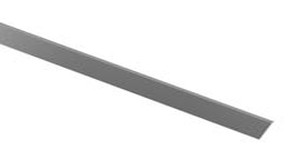 MIT Abschlussprofil, Edelstahl 1000 x 21 mm
