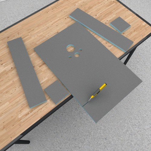 wedi I-Board Plus | WC-Installationsverkleidungsplatte