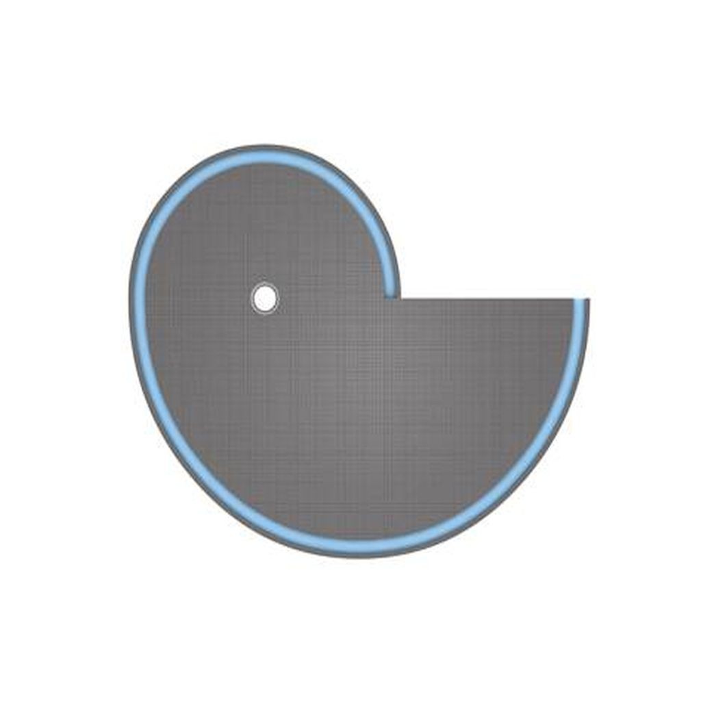 wedi Fundo Nautilo Bodenelement | EINSTIEG RECHTS