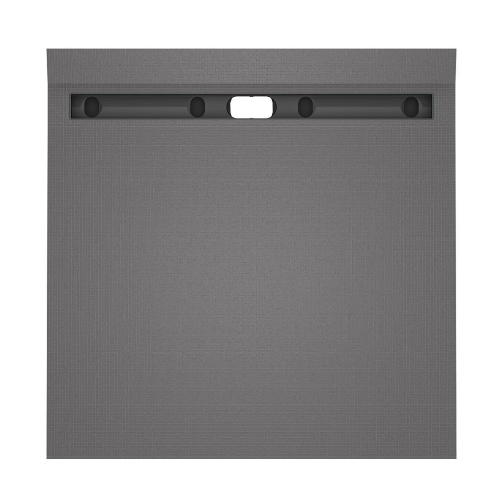 wedi Fundo Riolito | Bodenelement QUADRAT | 900 x 900 x 50 mm Lange Rinne