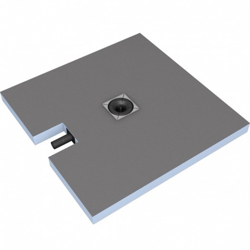 wedi Fundo Plano Z | QUADRATISCH | Ablauf ZENTRAL