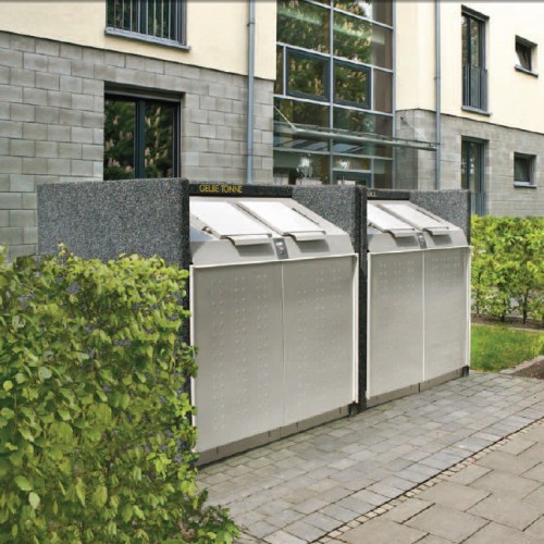 Paul Wolff Müllcontainerbox SILENT 1100  für 1x1100 Liter