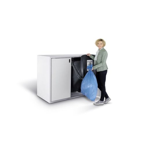Paul Wolff Mülltonnenbox 243 EINSTIEG Dreifachschrank 3x240 Liter