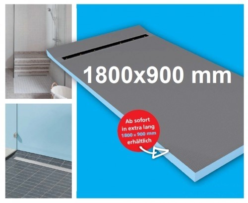wedi Fundo Riolito | Bodenelement RECHTECKIG | Mit SEITLICH