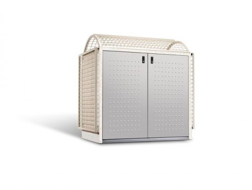 Paul Wolff Mülltonnenbox AVANTGARDE 121 Einzelschrank 1x120 Liter