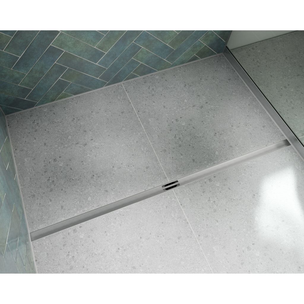 wedi Fundo Flex Rinnenelement RECHTECKIG | ZENTRAL | 1200x160x22.5 mm