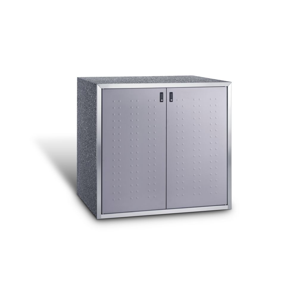 Paul Wolff Mülltonnenbox SILENT 242 Doppelschrank 2x 240 Liter