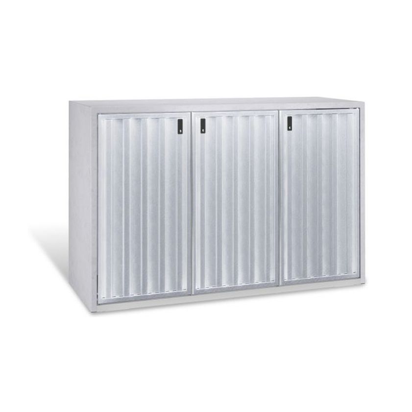 Paul Wolff Mülltonnenbox KLASSIK 243 Dreifachschrank 3x240 Liter