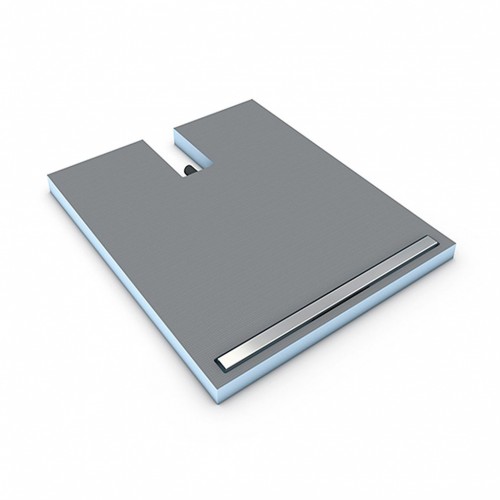 wedi Fundo Plano Linea SONDERMAß | Duschelement RECHTWINKLIG