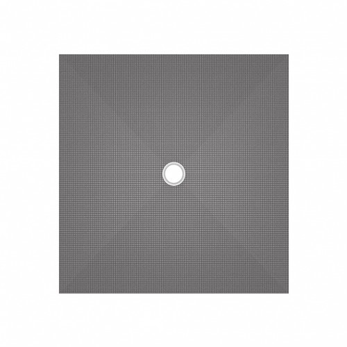 wedi Fundo Primo QUADRATISCH | Ablauf ZENTRAL | 800 x 800 x 40 mm