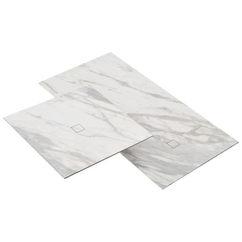 wedi Fundo Top | für Primo, Ligno Plus | 900 x 900 x 4 mm Marble white