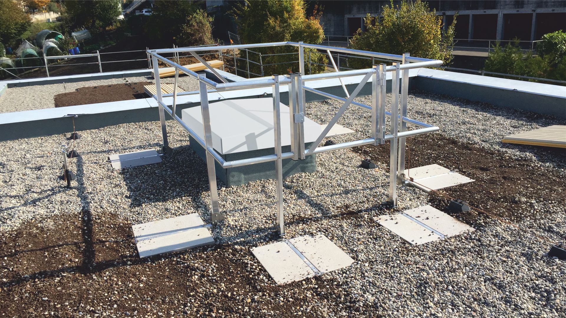 Wellhöfer FlachdachAusstieg: 90x60 - 160x80 cm