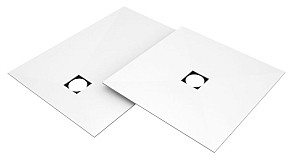 mit Fundo Top Oberfläche 6mm | homogen WEISS