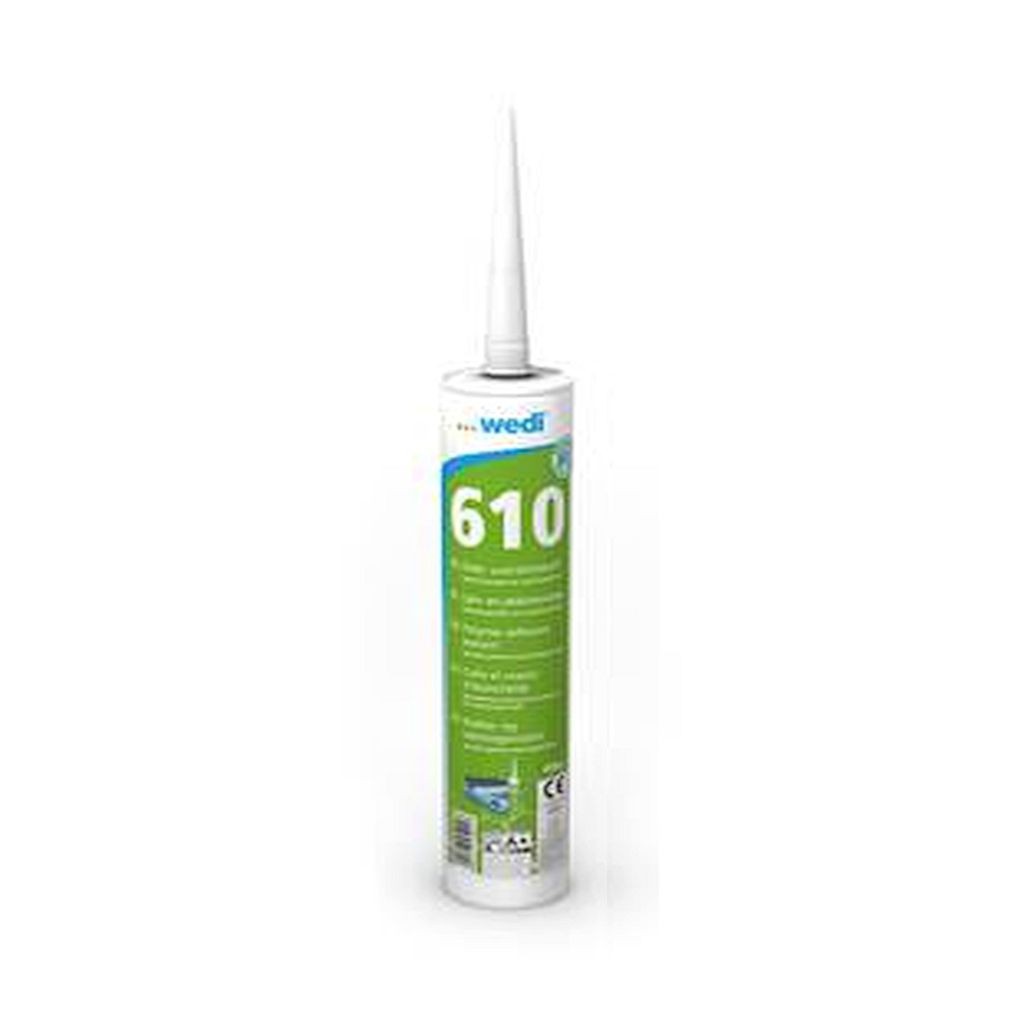 wedi 610 Kleb- und Dichtstoff KARTONABNAHME 20x310ml
