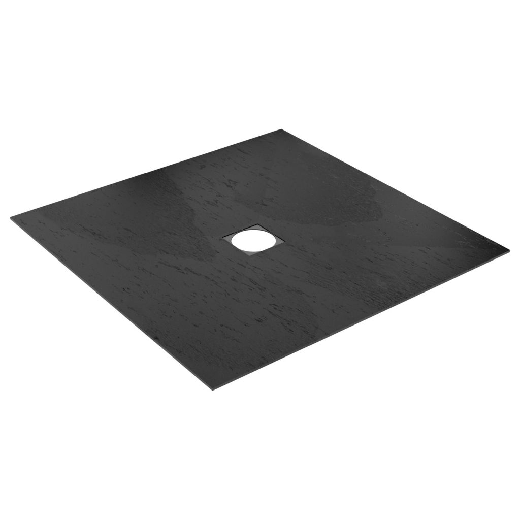 wedi Fundo Top | für Integro | Ablauf ZENTRAL | 900 x 900 x 6 mm Pure Weiß