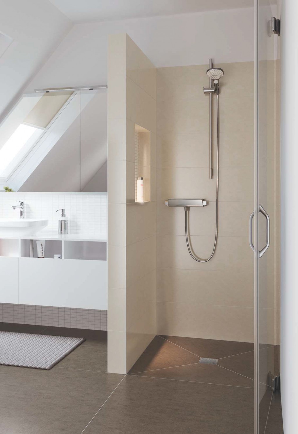 wedi Fundo Integro RECHTECKIG | Ablauf DEZENTRAL | 1200 x 900 x 90 mm