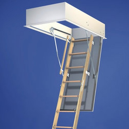 Wellhöfer Bodentreppe GutHolz: WS 3D oder WS 4D | 140 x 60 x 25 cm