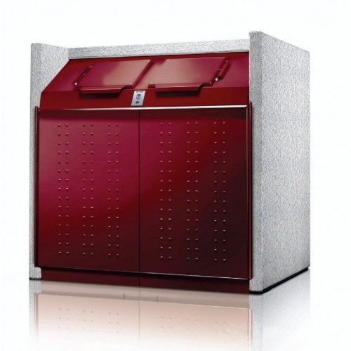 Paul Wolff Müllcontainerbox SILENT 1100  für 1x1100 Liter
