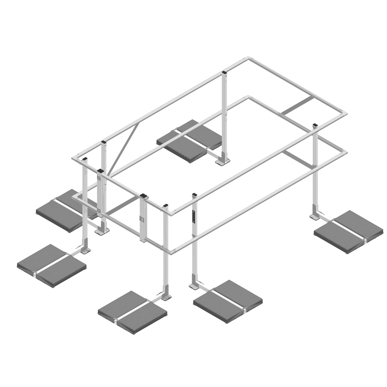 Wellhöfer FlachdachAusstieg: 90x60 - 160x80 cm