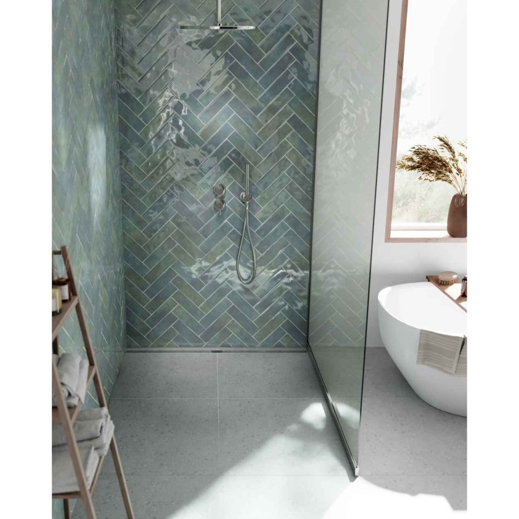 wedi Fundo Flex Rinnenelement RECHTECKIG | ZENTRAL | 1200x160x22.5 mm