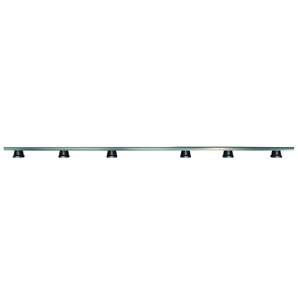 wedi Fundo Riolito Neo QUADRATISCH | 900 x 900 x 50 mm Lange Rinne
