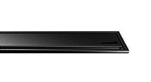 Standard plus | gebürstet  PVD-Beschichtung metallic black | für Rinnenlänge 300mm