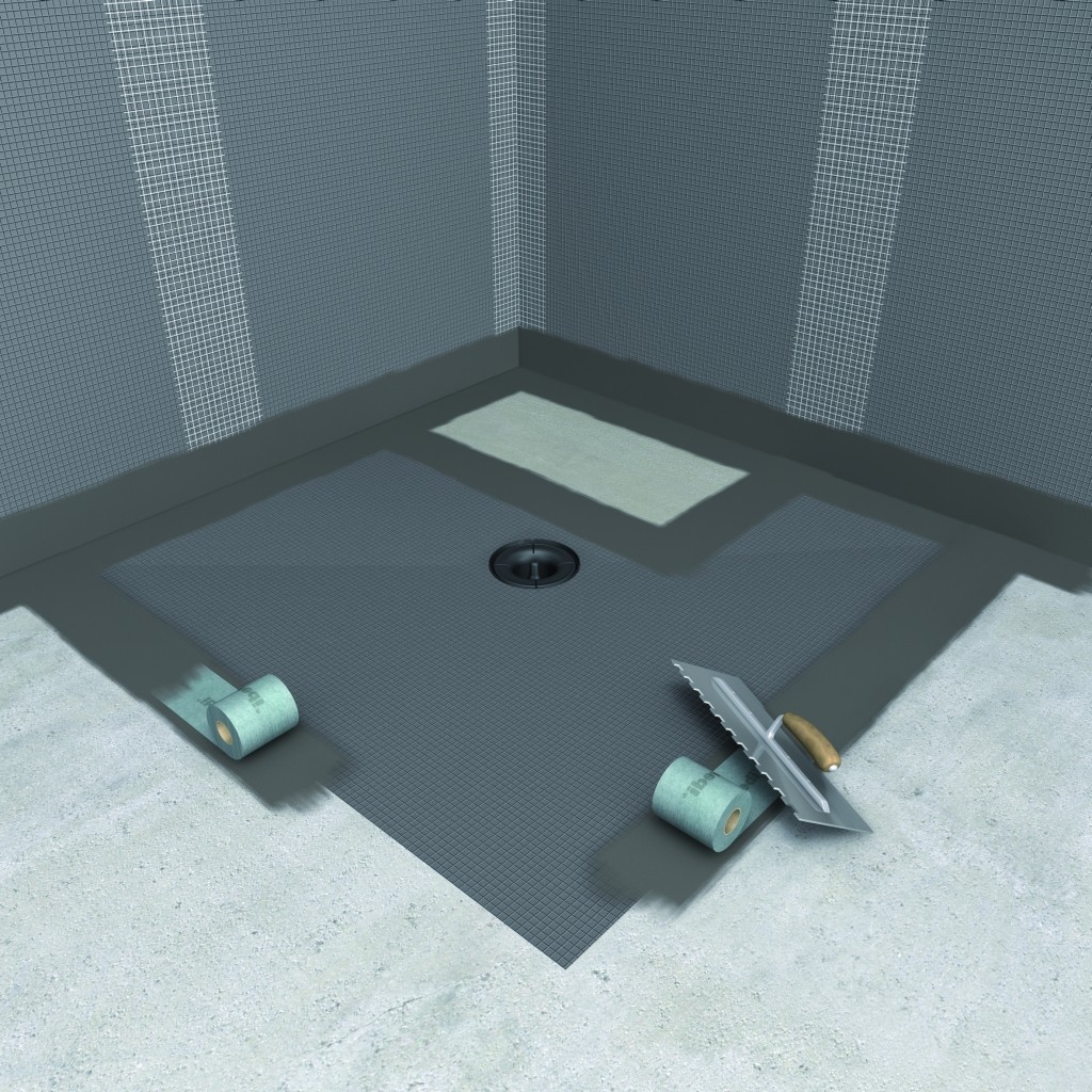 wedi Fundo Integro RECHTECKIG | Ablauf DEZENTRAL | 1200 x 900 x 90 mm