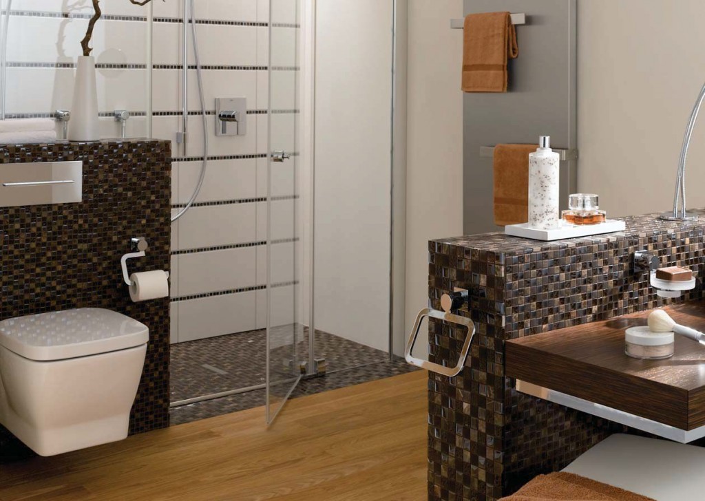 wedi Fundo Riofino QUADRATISCH | ZENTRAL | 1200 x 1200 x 50 mm