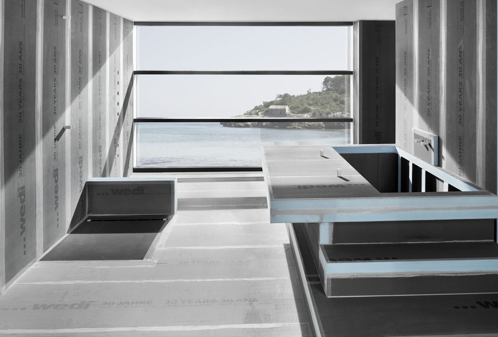 wedi Bauplatten Standard 2500 x 600 mm (LxB) | Stärke 4 mm