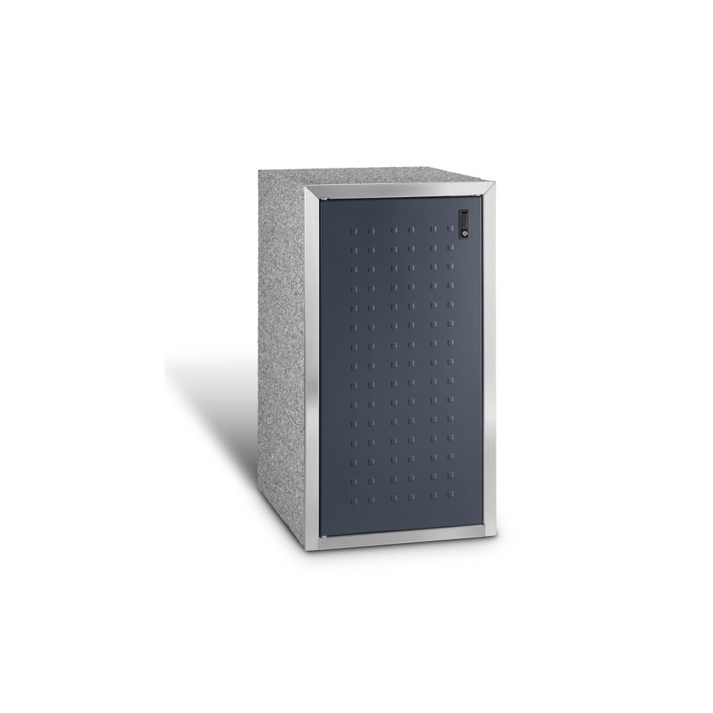 Paul Wolff Mülltonnenbox SILENT 121 Einzelschrank 1x120 Liter