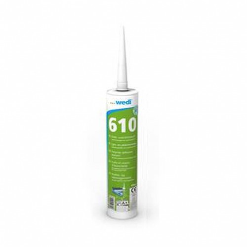 wedi 610 Kleb- und Dichtstoff 310ml Kartusche