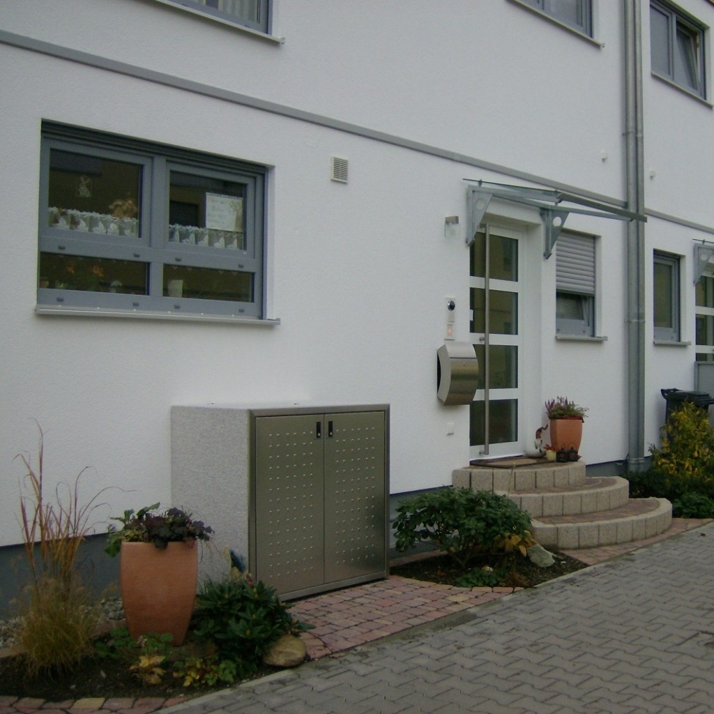 Paul Wolff Mülltonnenbox SILENT 121 Einzelschrank 1x120 Liter