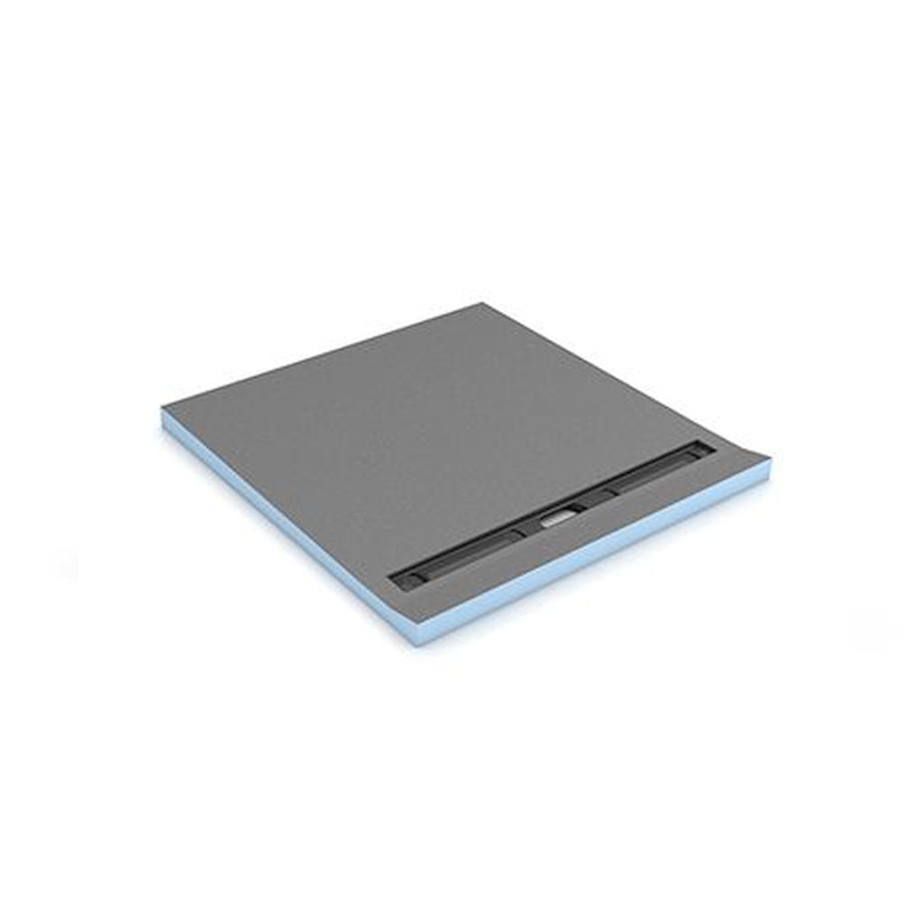 wedi Fundo Riolito | Bodenelement QUADRAT | 900 x 900 x 50 mm Lange Rinne