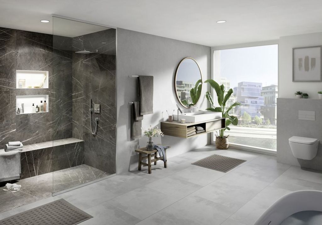 wedi Top Wall | Natursteinoptik Marble