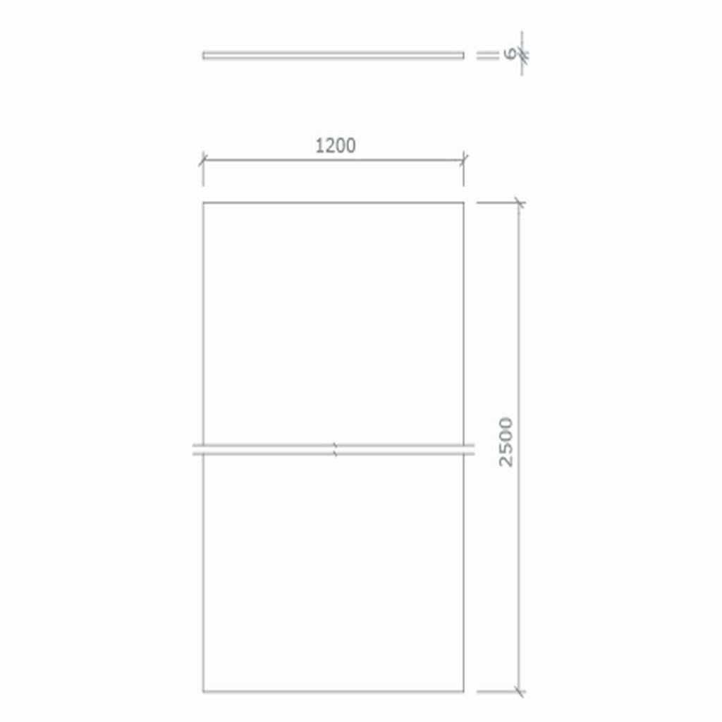 wedi Top Wall | Natursteinoptik | montagefreie | 2500 x 900 x 6 mm Stone Grau